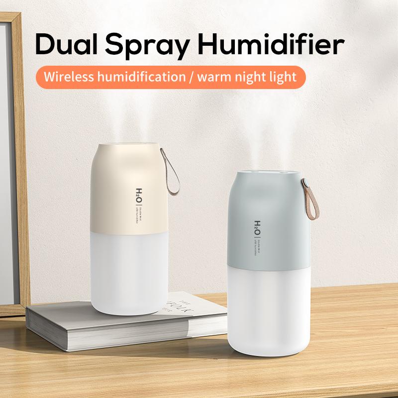 Dual Spray Wireless Humidifier