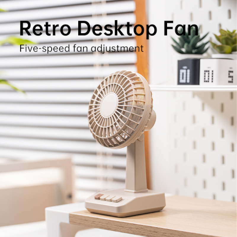 Retro Desktop Fan
