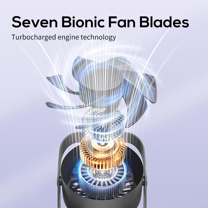 Desktop Fan Professional 4000 mah with Remote Control