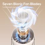 Desktop High Speed Fan 4000 mah with Remote Control
