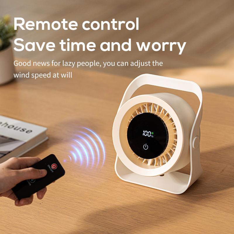 Desktop Fan Professional 4000 mah with Remote Control