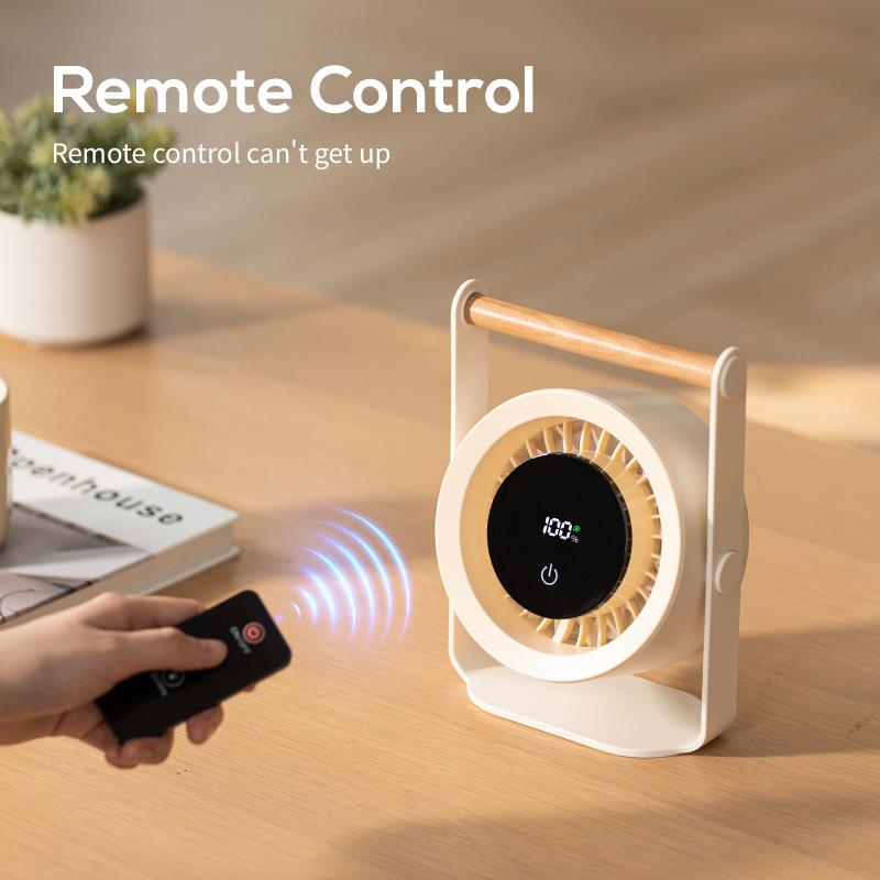 Desktop High Speed Fan 4000 mah with Remote Control