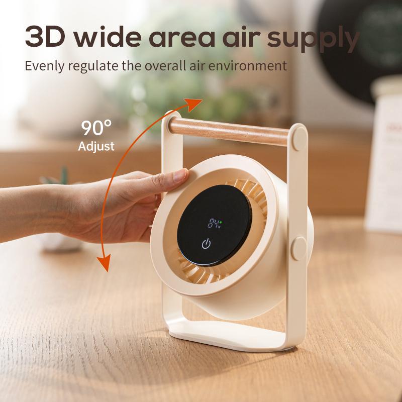 Desktop High Speed Fan 4000 mah with Remote Control
