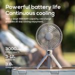 Tripod FAN 3000 mah