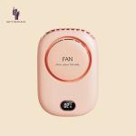Mini Portable 2000 mah Battery Air Cooler Bladeless Neck Fan