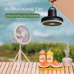 Portable Desktop Fan 10000 mAh USB Rechargeable