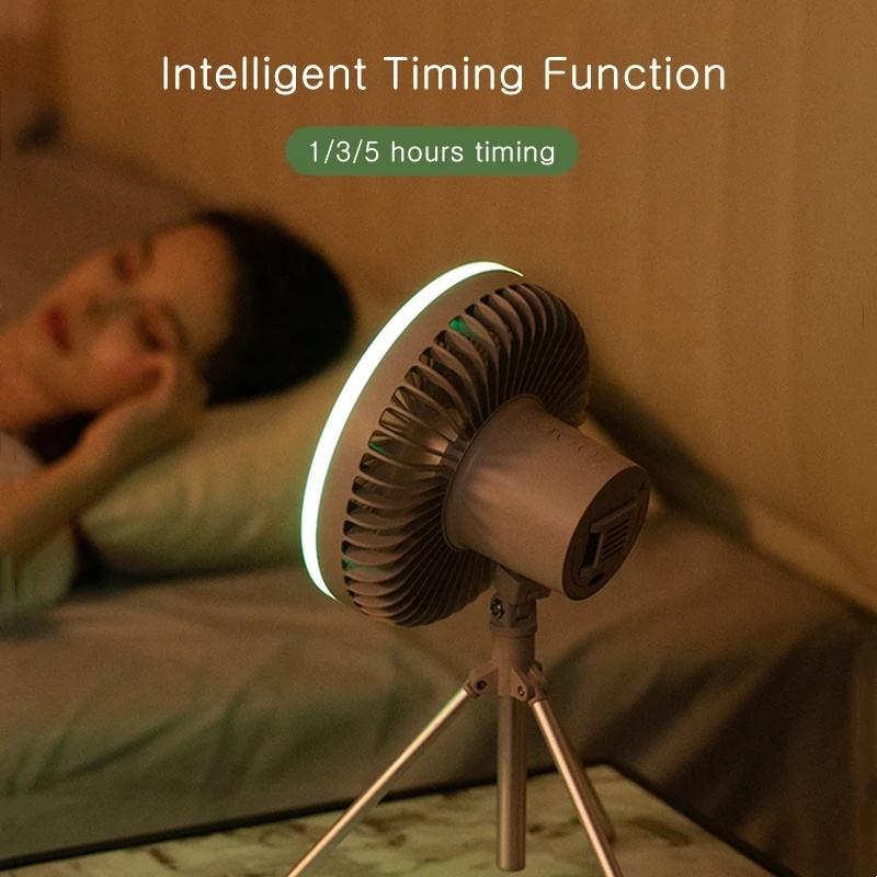 Portable Desktop Fan 10000 mAh USB Rechargeable