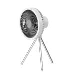 Portable Desktop Fan 10000 mAh USB Rechargeable (White Light only)