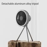 Portable Desktop Fan 10000 mAh USB Rechargeable (White Light only)