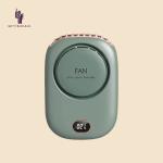 Mini Portable 2000 mah Battery Air Cooler Bladeless Neck Fan