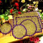 Zahra Handmade Artisan Floral Crochet Coaster Mat Series